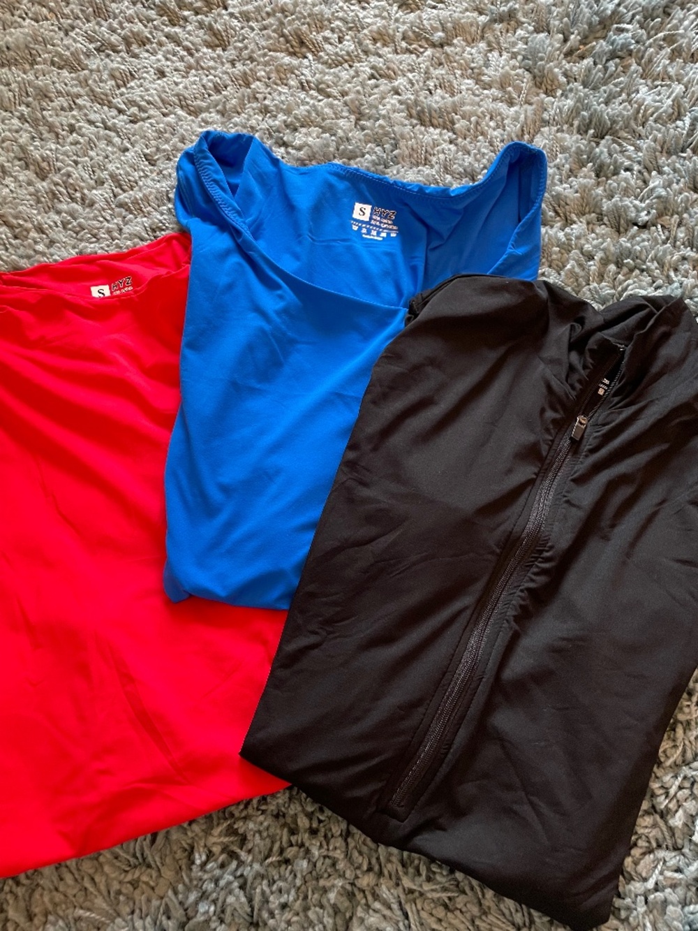 S/3  long sleeve bodysuits sz. sm.
